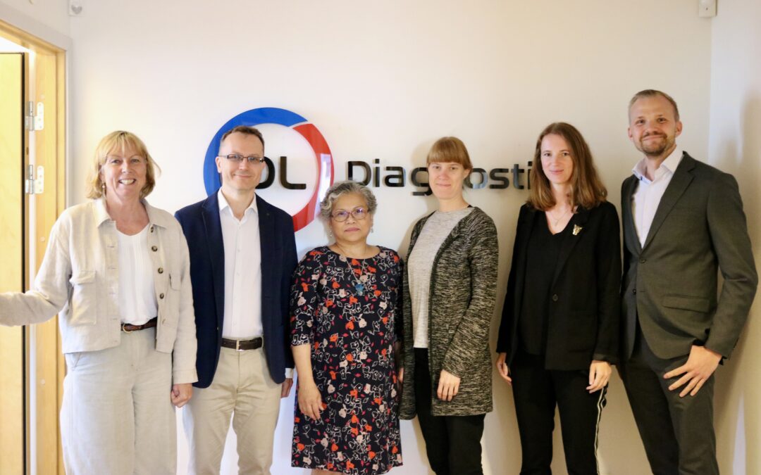 Visit from Beckman Coulter Diagnostics focused on market development
